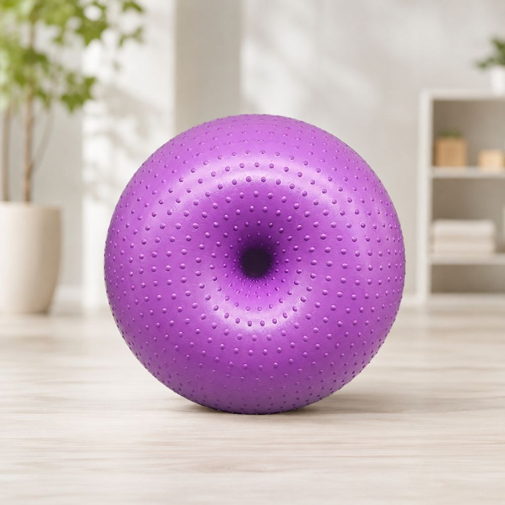 Ballon de Gym Ziva 55 cm (Beigne)- variante violet