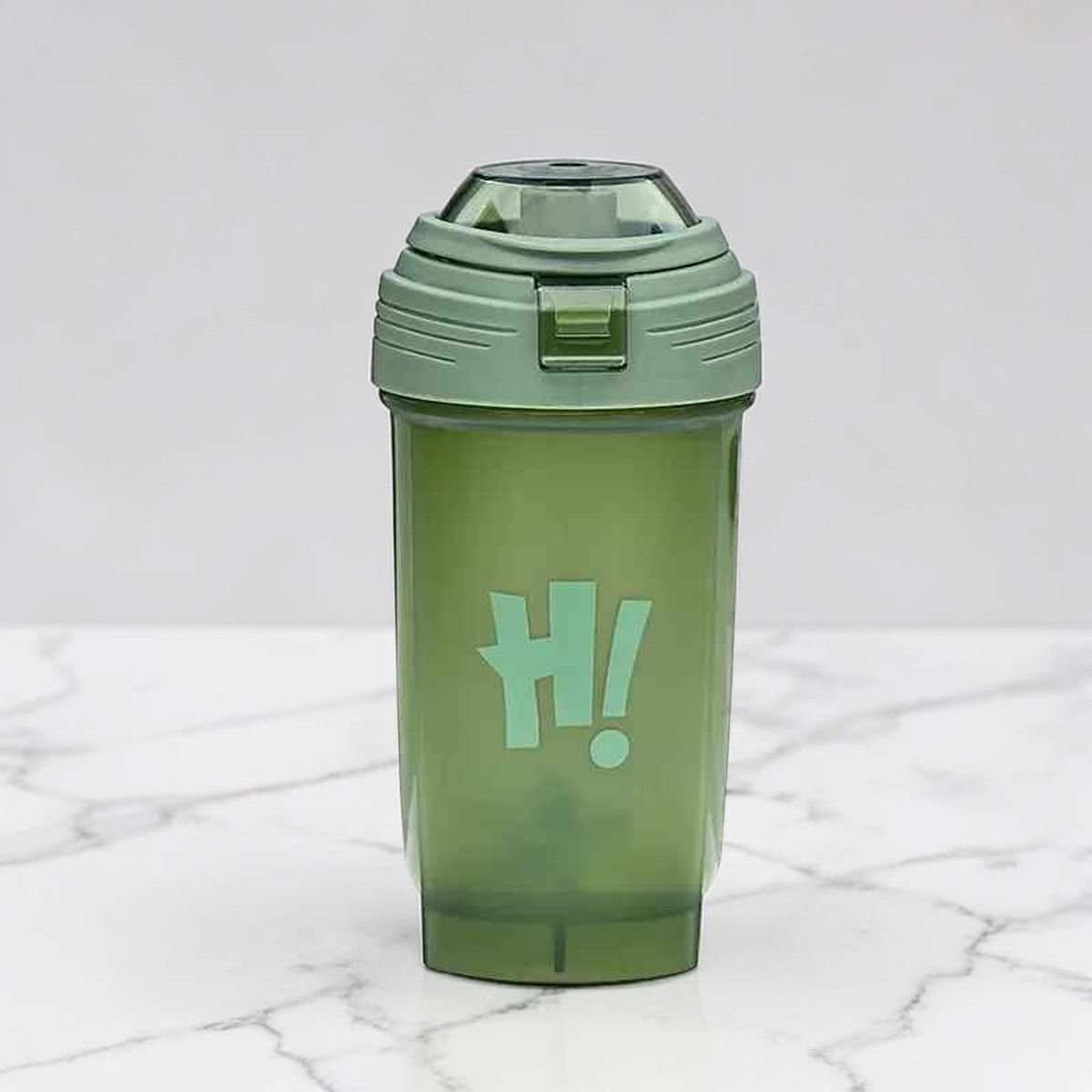 Shaker sport étanche 500 ml – variable verte - Soiflex