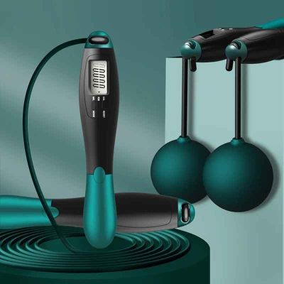 Corde à sauter sans fil Zen – avec compteur de sauts pour fitness visuel de la corde a sauter sur table- Soiflex