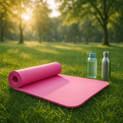 Tapis de gym Focus 15 mm épais pour protection des articulations visuel du tapis de gym sur gazon- Soiflex