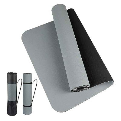 tapis de yoga zenith variante grise soiflex