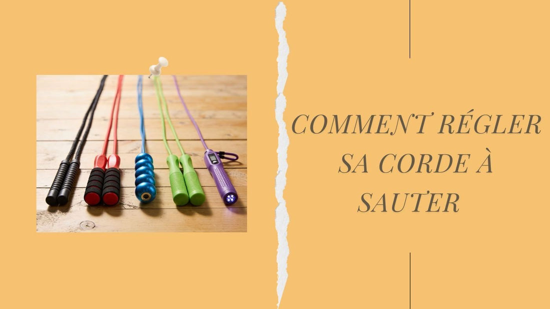 Comment régler sa corde a sauter - Soiflex