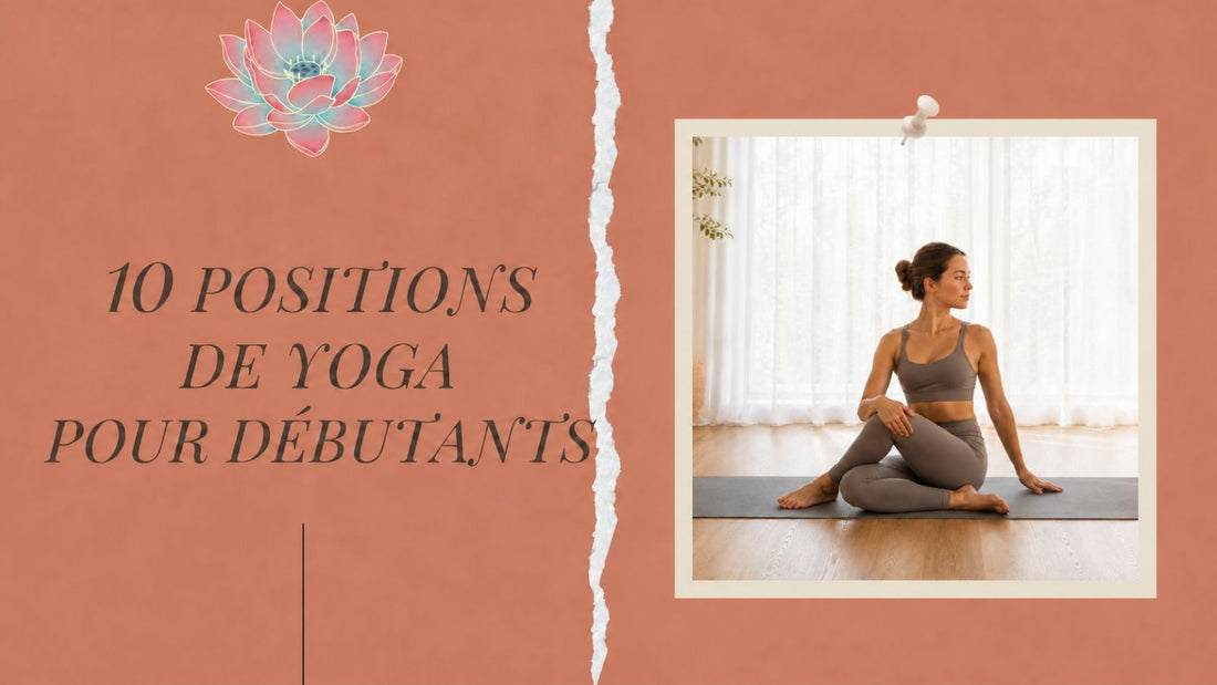 présentation du blog femme assis sur son tapis de yoga