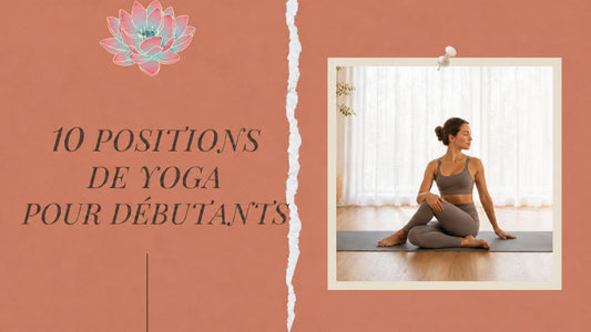 présentation du blog femme assis sur son tapis de yoga