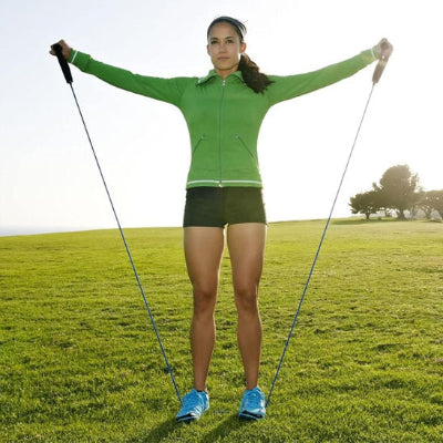 bande de résistance resistancebands femme parc