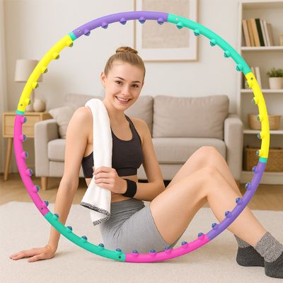 Cerceau fitness LoopFit – Stabilité et confort optimal -femme assis avec cerceau fitness Soiflex