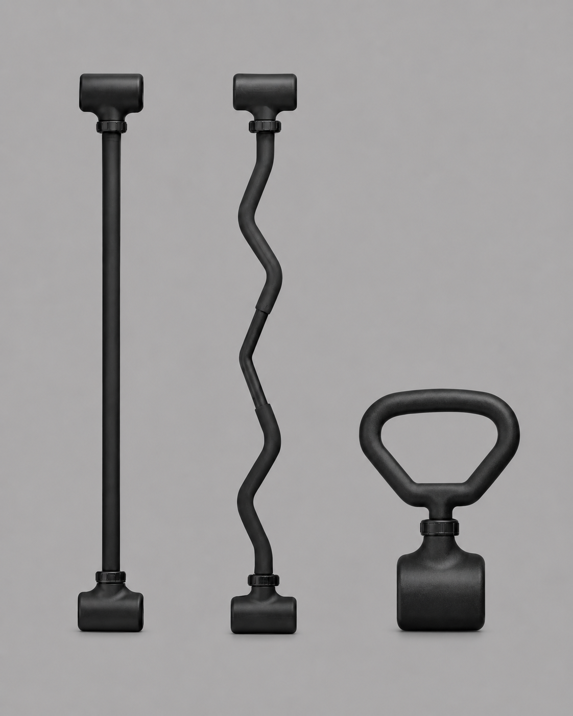 Soiflex - Pack Bar + Curl + Kettlebell