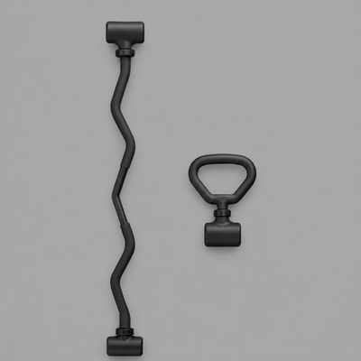 Soiflex - Pack Curl Bar + Kettlebell