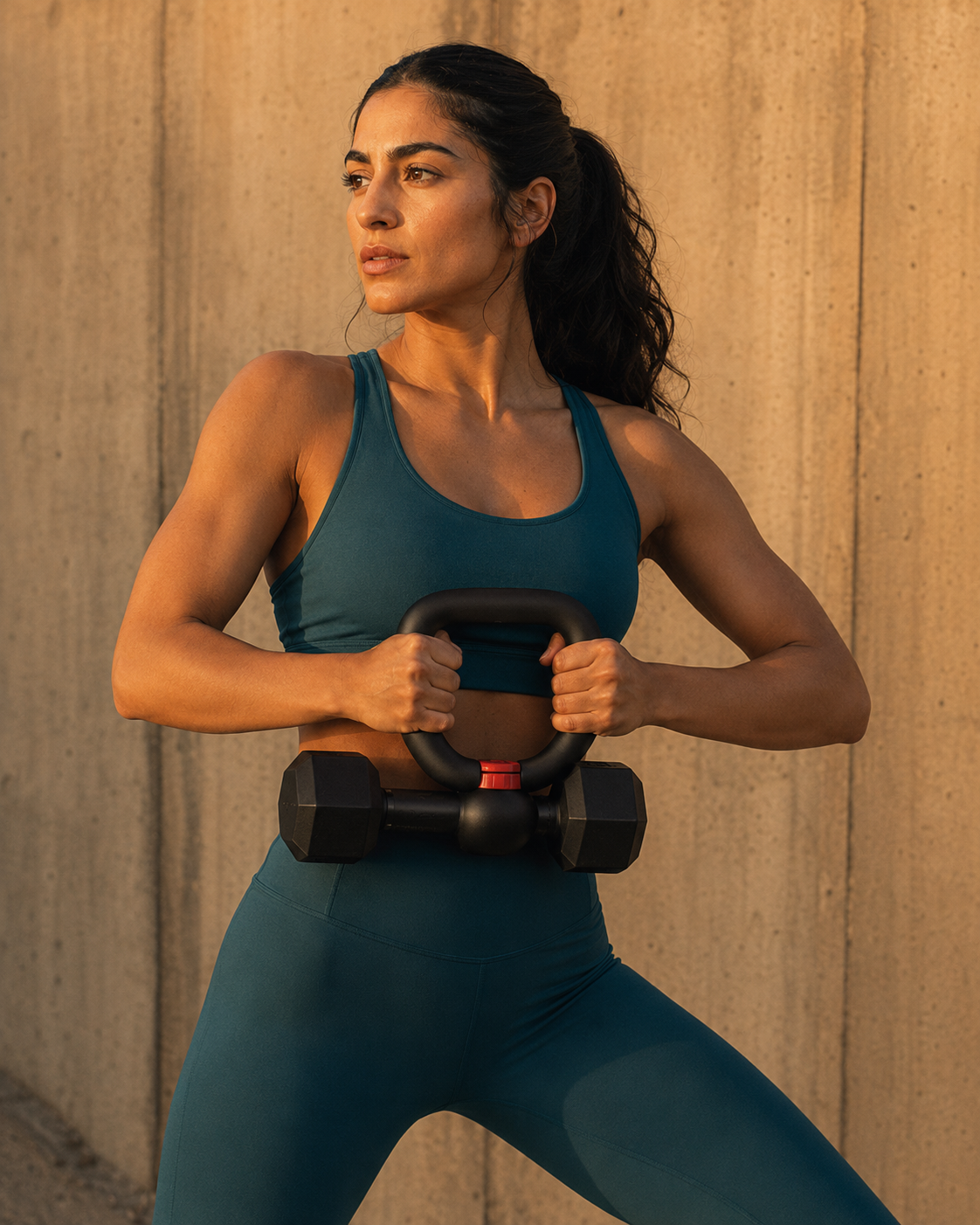 Soiflex Kettlebar in use