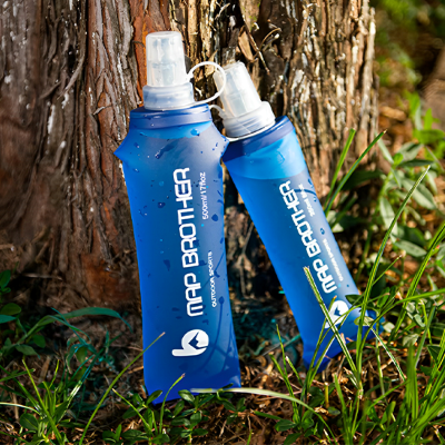 Gourde La Rosée 250 ml / 500 ml – Léger et pratique pour maison et bureau -visuel des deux gourdes Soiflex