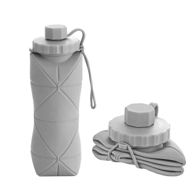 Gourde pour le sport Squeeze 600 ml – variable grise- Soiflex