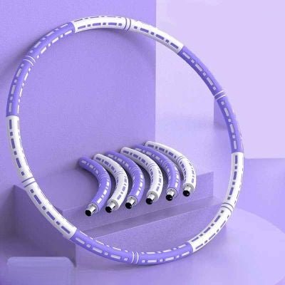 Hula hoop Volt Fitness – variable mauve - Soiflex