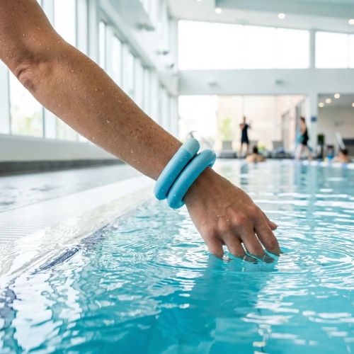 Poids pour poignet ProFlex 500 g – bras dans la piscine Léger et pratique - Soiflex