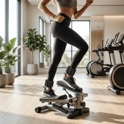 Poids pour les chevilles FortFit 2 pcs 4 lb femme sur marcheur dans son salon Résistance et renforcement - Soiflex