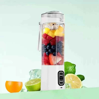 Shaker Électrique 700 ml à 6 Lames Mixeur variable blanche
