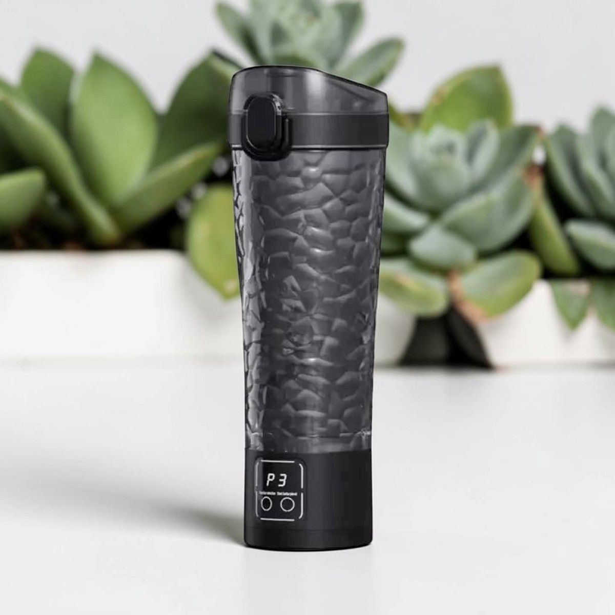 Shaker Électrique Intelligent 700 ml – variable noir- Soiflex