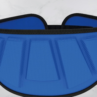 Ceinture pour la musculation - FitnessWaistBelts™ - Bleu - Soiflex
