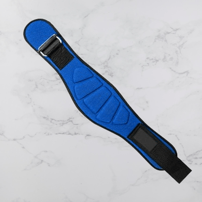 Ceinture pour la musculation - FitnessWaistBelts™ - Bleu - Soiflex