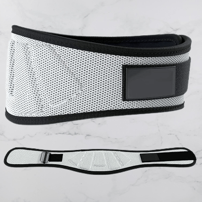 Ceinture pour la musculation - FitnessWaistBelts™ - Gris 