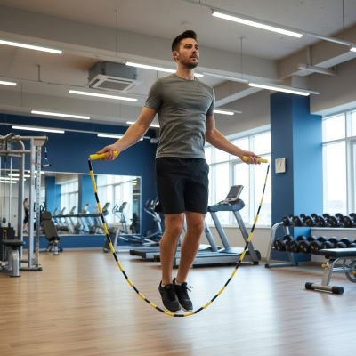 corde a sauter jumprope homme gym