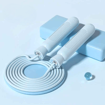 Corde a sauter L'élan – variable bleu - Soiflex