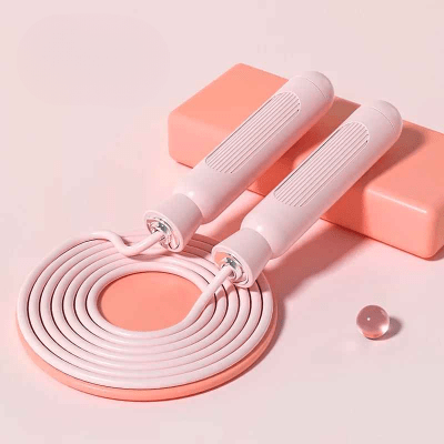 Corde a sauter L'élan – variable rose - Soiflex