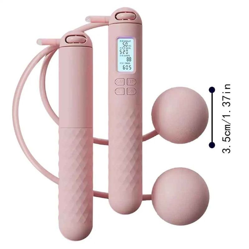 Corde à sauter sans fil Pulsar – variable rose Antidérapante & rapide - Soiflex