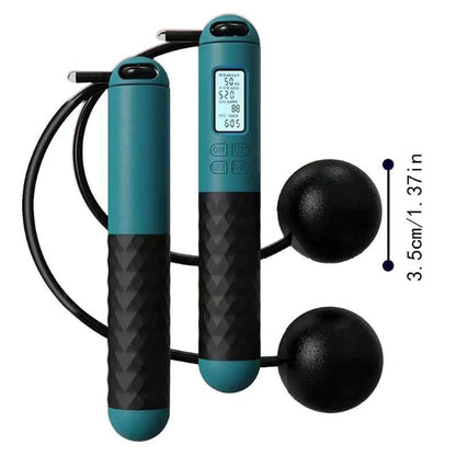Corde à sauter sans fil Pulsar – variable vert Antidérapante & rapide - Soiflex