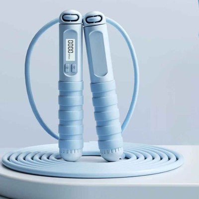 Corde à sauter Tronique sans fil variable bleu - Soiflex