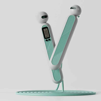 Corde sauter intelligente – variable vert et blanc - Soiflex