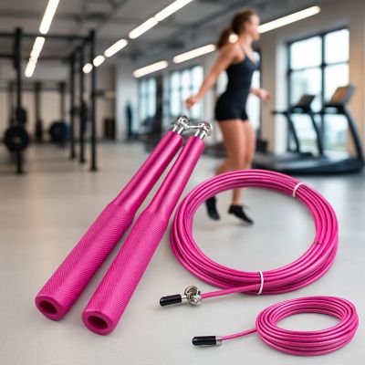 Corde a Sauter - JumpRopeCrossfit™ - Rose