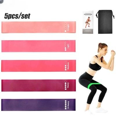 Elastique musculation MuscBand multicolore – variable ton de rouge- Soiflex