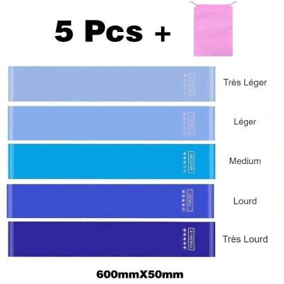 elastique musculation nova bleu