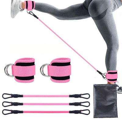 Elastiques musculation Flow – variable rose - Soiflex