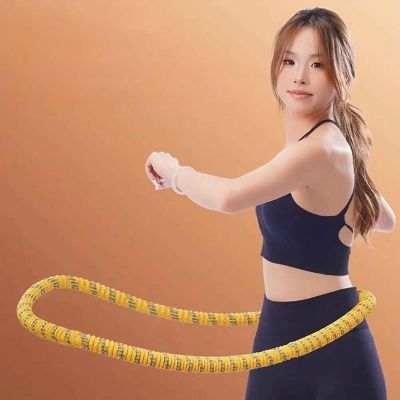 Hula hoop Rollo – fille tourne avec hula hoop jaune - Soiflex