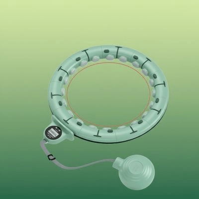 Hula hoop SlimFit avec compteur –variable verte - Soiflex