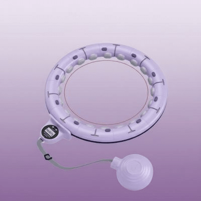 Hula hoop SlimFit avec compteur – variable mauve- Soiflex