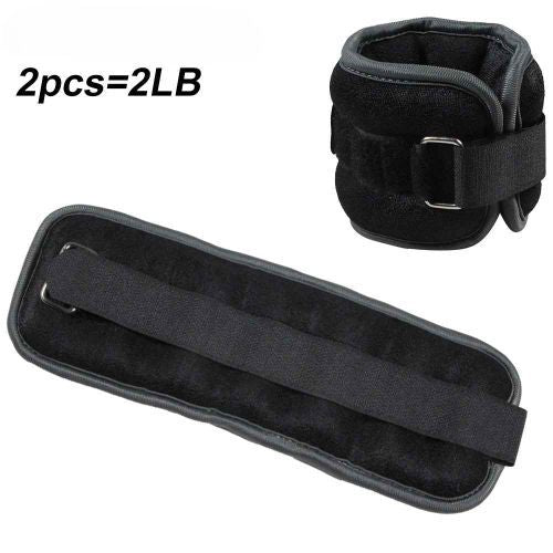 Poids cheville 1 lb chacun – variable noir Renforcement ciblé bras et jambes - Soiflex