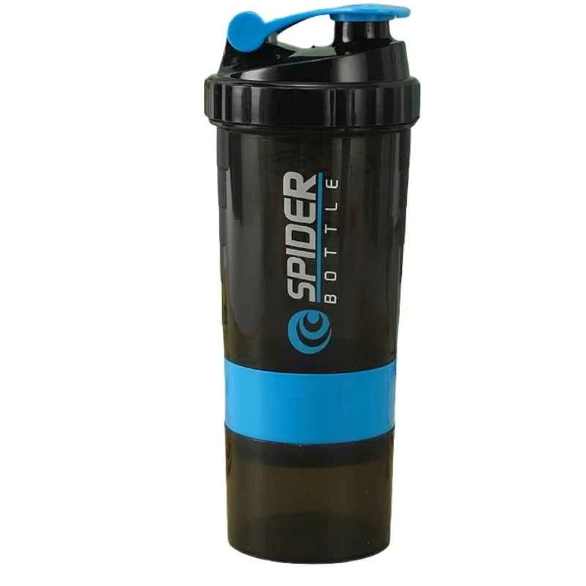 Shaker Protéine 500ml avec Boule de Mélange – variable bleu - Soiflex