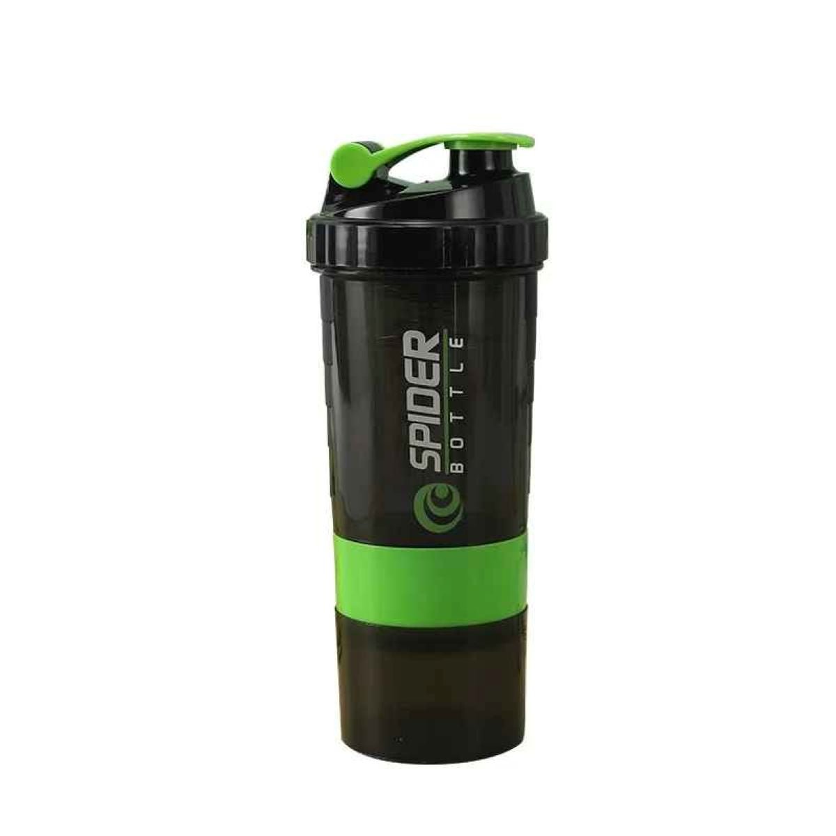 Shaker Protéine 500ml avec Boule de Mélange –variable verte - Soiflex