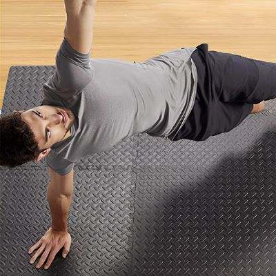 tapis de gym koa homme planche cote