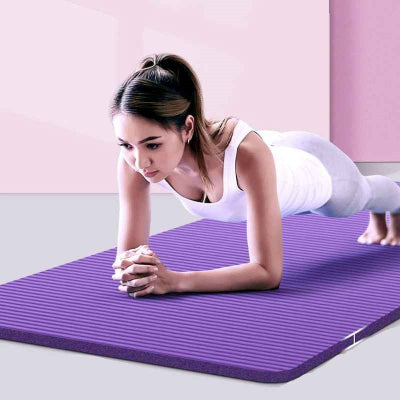 tapis de gym veda femme planche