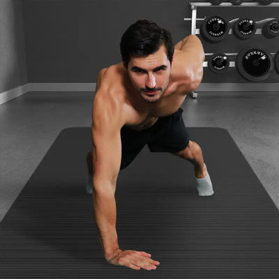 tapis de yoga flare homme un bras