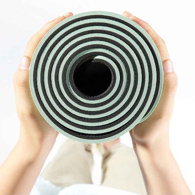 Tapis de yoga Lotus rouler