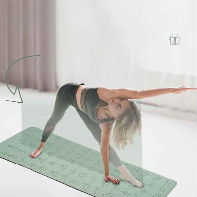Tapis yoga Opal femme position