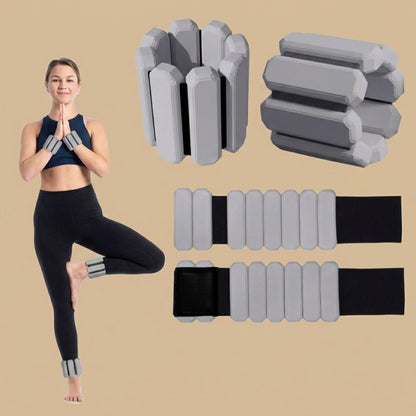 Bracelet Musculation variable grise ProFit 2pcs/450g - Soiflex